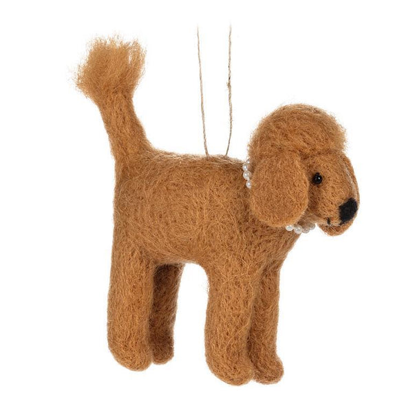 Poodles with Pearls Ornament