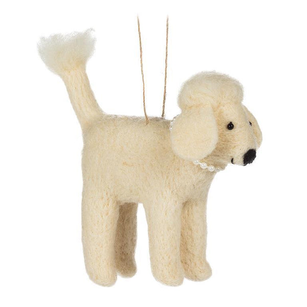 Poodles with Pearls Ornament