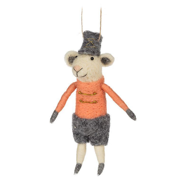 Soldier Mouse Ornament