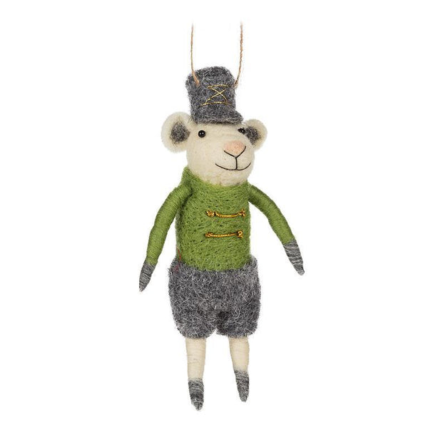Soldier Mouse Ornament