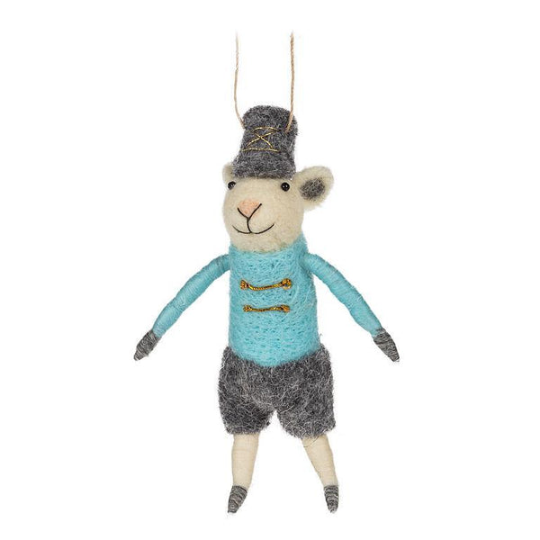 Soldier Mouse Ornament