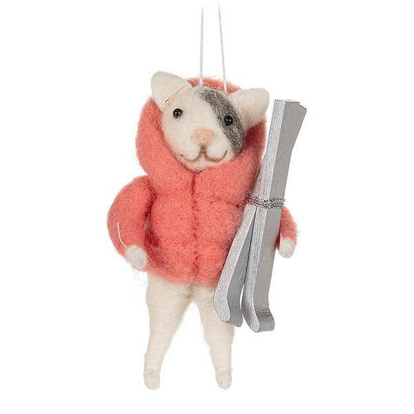 Puffy Coat Animal Ornament