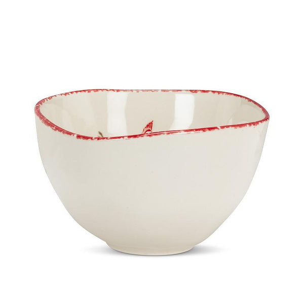 Cardinal Stamp Small Deep Bowl