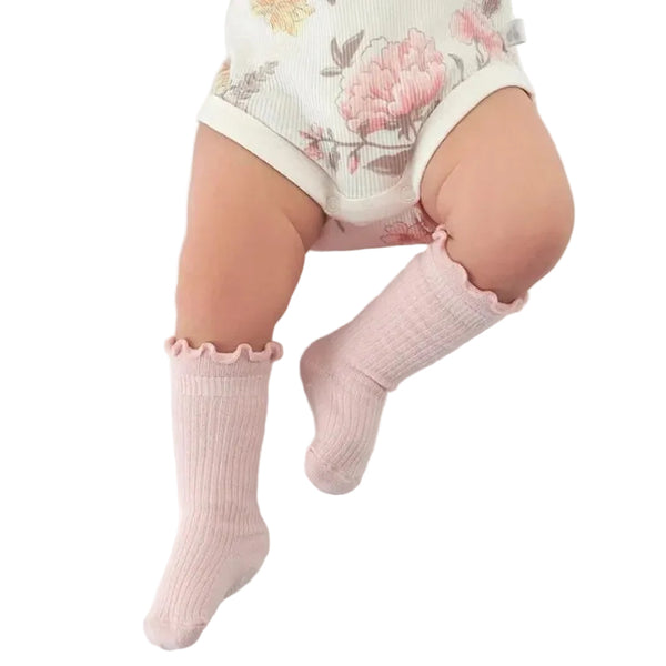 Baby Socks 6 Pk - Pink