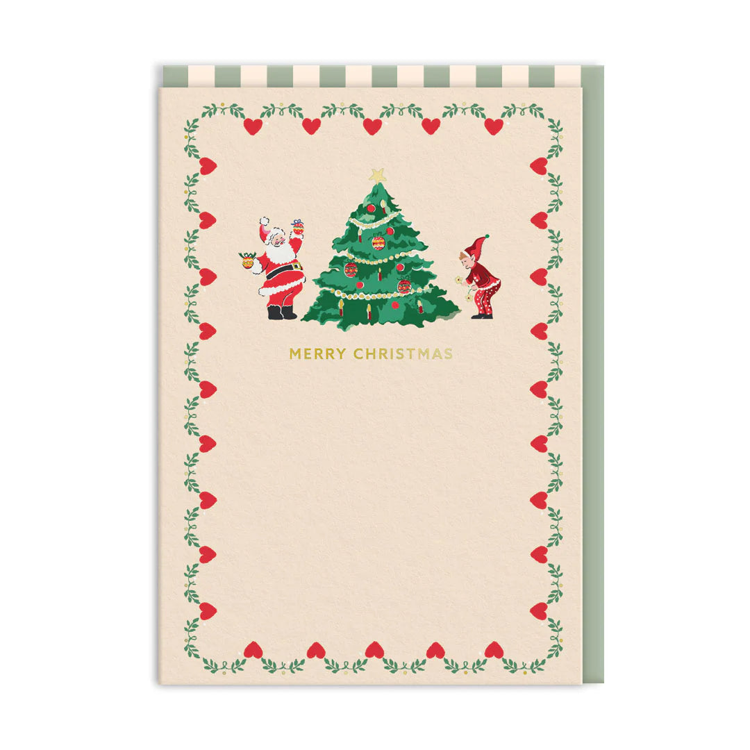 Santa Christmas Card