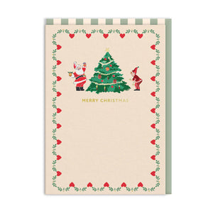 Santa Christmas Card