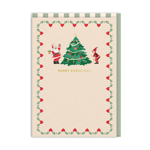 Santa Christmas Card