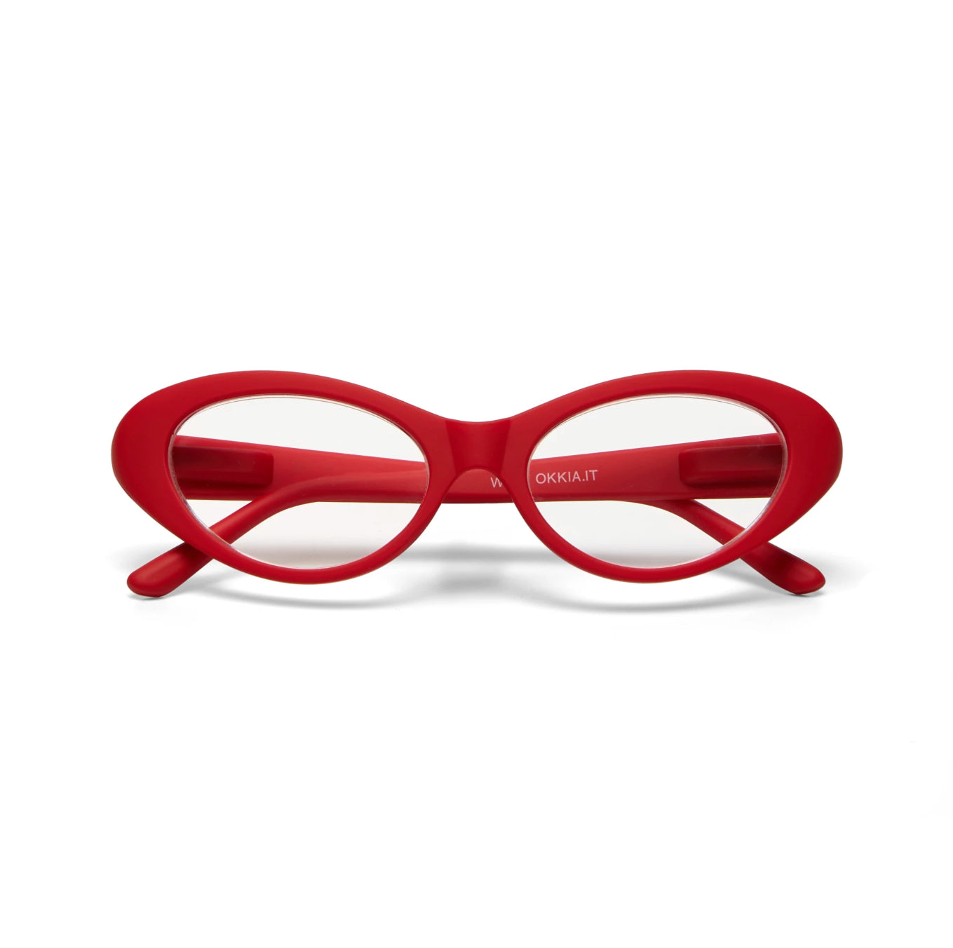 Lina Red Reading Glasses