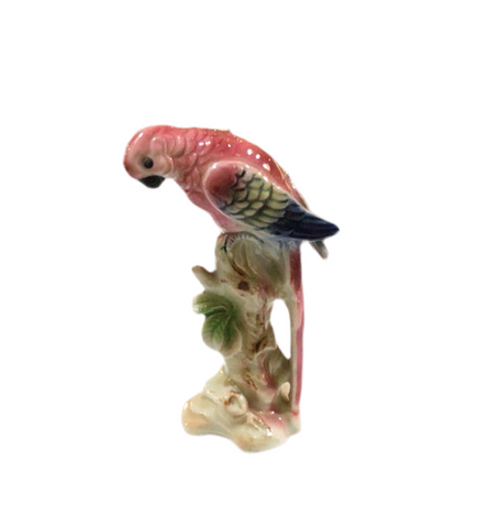 Vintage Parakeet Figurine
