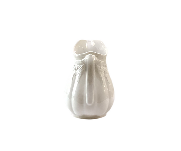 Vintage Royal Crawford Ironstone Cream Pitcher Wheat Pattern