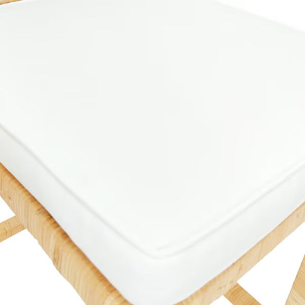 Balboa Natural Rattan Square Back Counter Stool