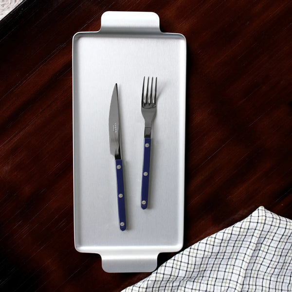 Sabre Paris Bistrot 5 Piece Place Setting - Navy Blue (Brilliant Finish)