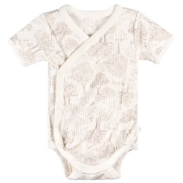 Short Sleeve Tan Bodysuits - 3pk