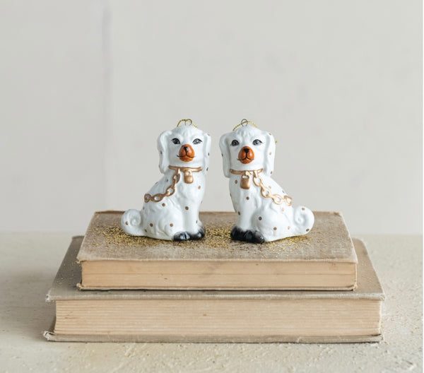 Ceramic Staffordshire Dog Ornament