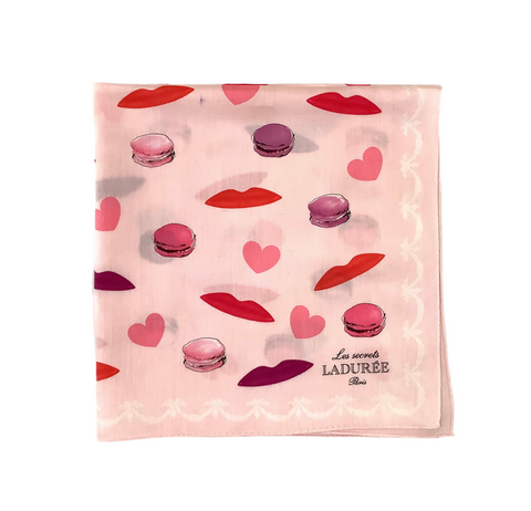 Vintage Cotton “Laduree” Scarf