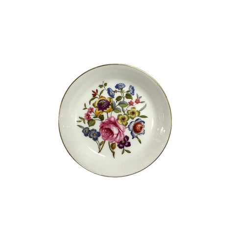 Vintage Royal Worcester Floral Dish