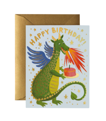 Dragon Birthday Card
