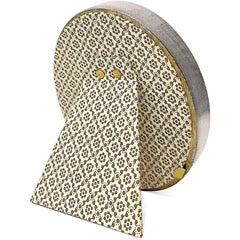 Florentine Frame - 4” Oval Silver