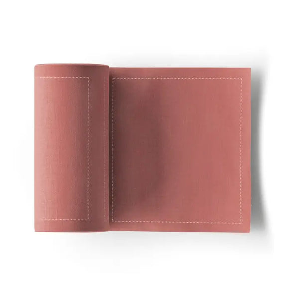 Dusty Pink Cotton Cocktail Napkins 50 Pieces