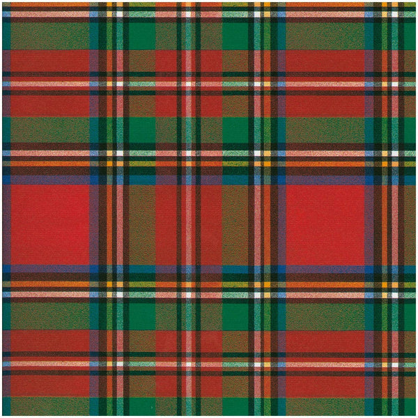 Scottish Tartan Red Roll Wrap