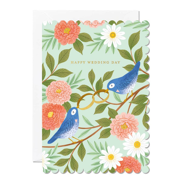 Birds Design Congratulations Greeting Card