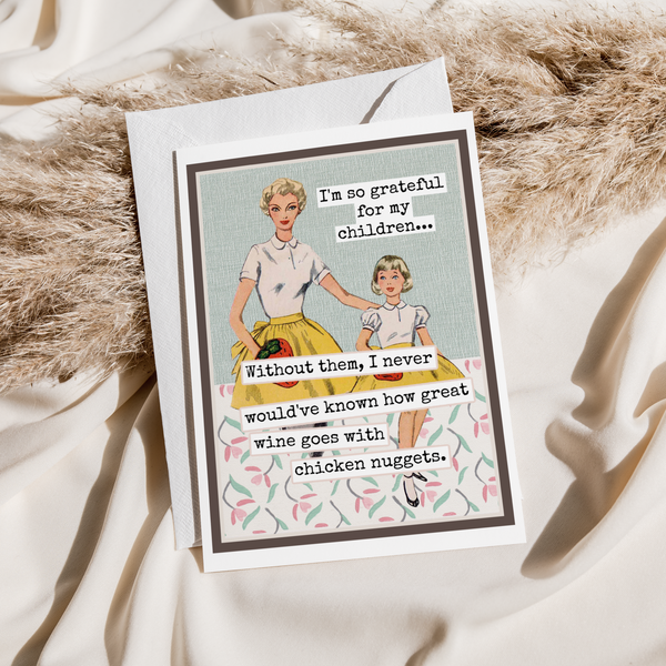 I'm So Grateful For My Children... Mother's Day Card