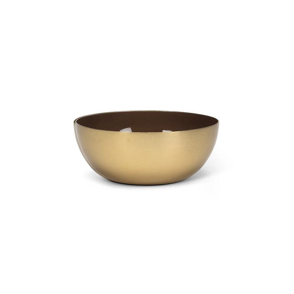 Mini Enamel Bowl - Dark Brown