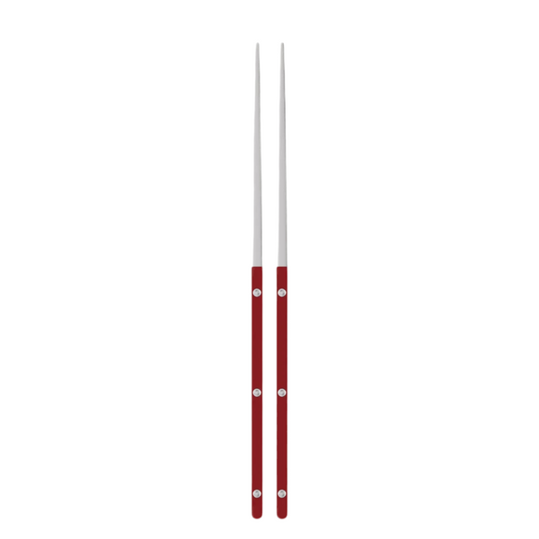 Sabre Paris Bistrot Pair of Chopsticks - Burgundy