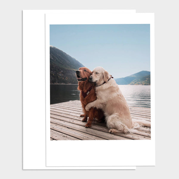 The Gentle Hug Friendship Greeting Card