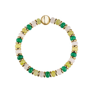 Green & Gold Magnetic Bracelet