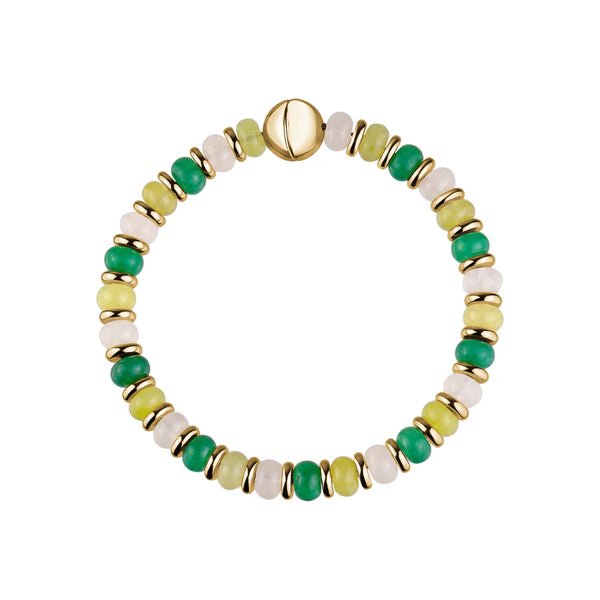 Green & Gold Magnetic Bracelet