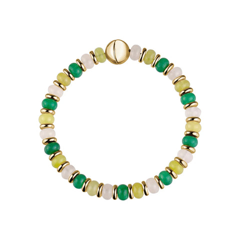 Green & Gold Magnetic Bracelet