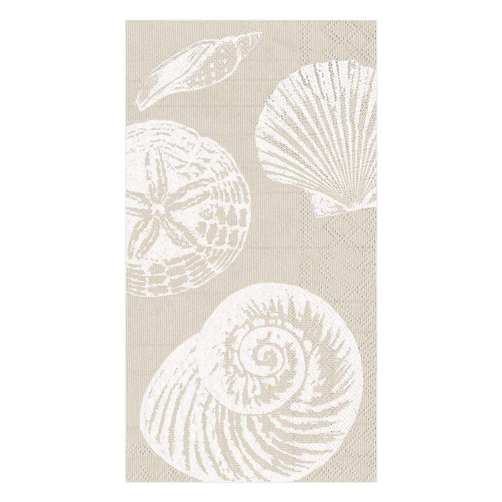 Dinner/Guest Napkins - Shells Sand