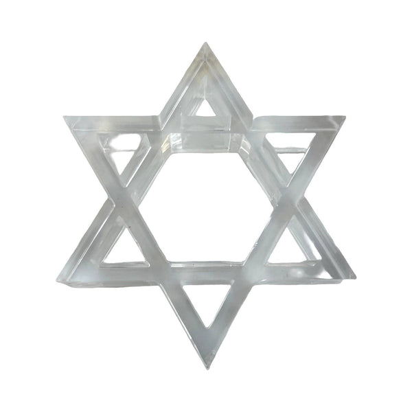Acrylic Napkin Weight - Clear Star of David