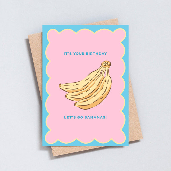 It's Your Birthday, Let's Go Bananas, Birthday Card