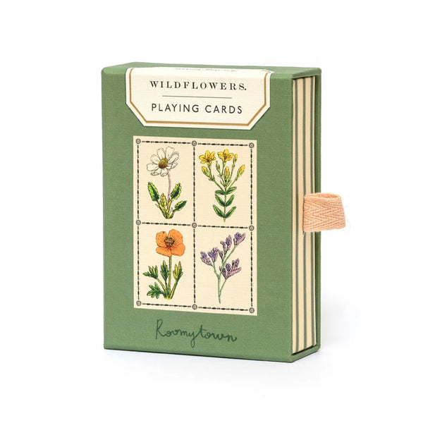 Single Playing Cards - Wildflowers