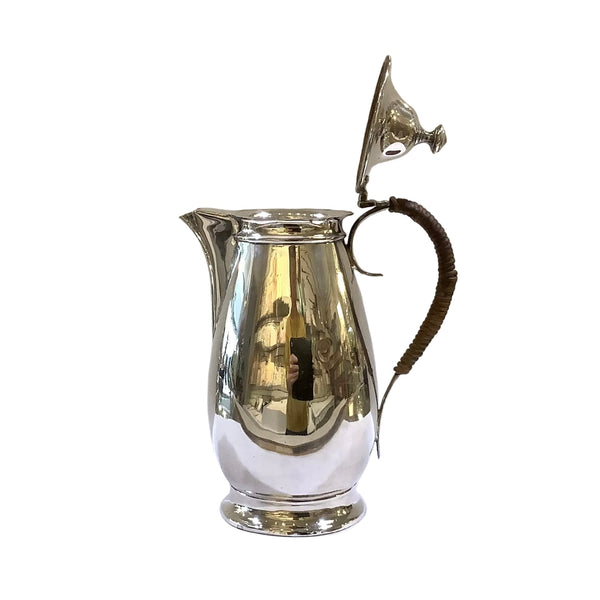 Vintage Silver-Plated Hot Water Jug