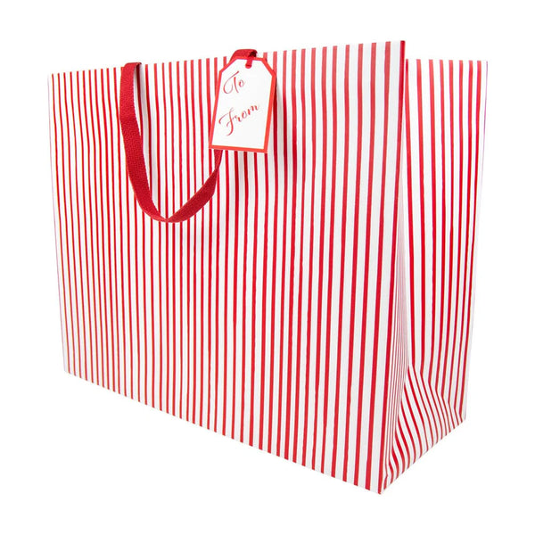 Stripes For Days Red & White Gift Bag