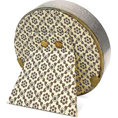 Florentine Frame - 3” Round Silver