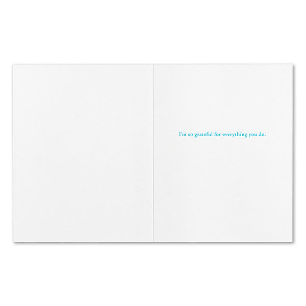I Believe That We Are Here For Each Other Card