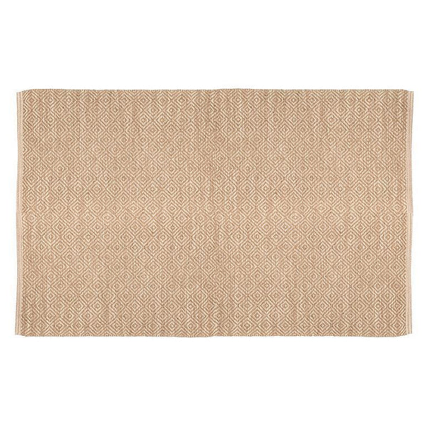 Flat Diamond Weave Jute Rug