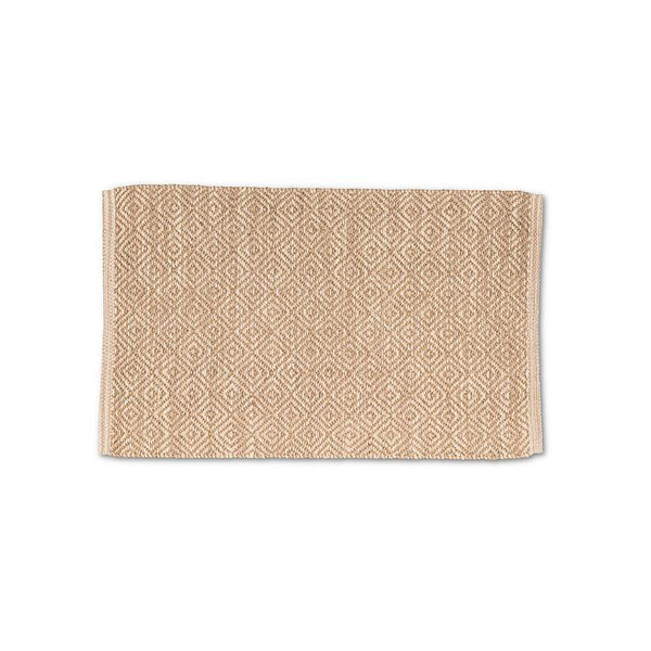 Flat Diamond Weave Jute Rug
