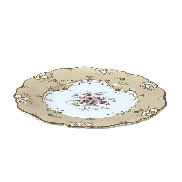 Vintage English Porcelain Salad/Dessert Plate s/8