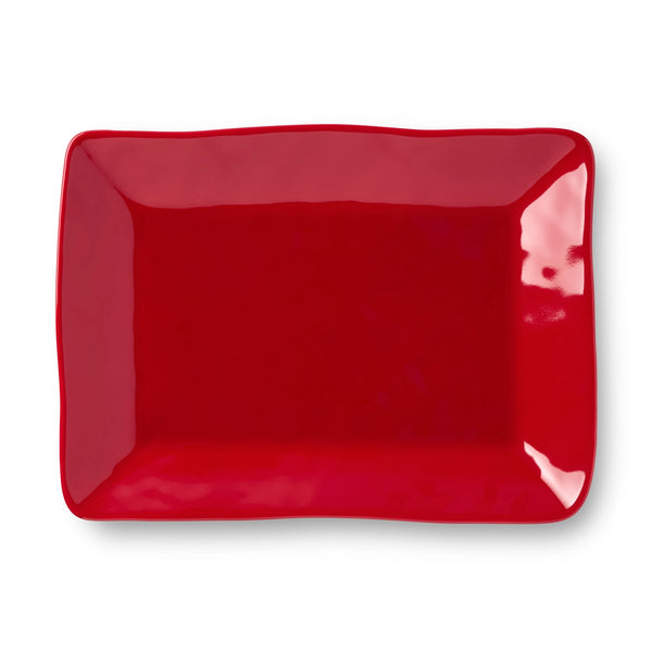 Berry Red Rectangular Platter
