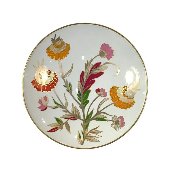 Vintage German Fine Porcelain Floral Hutschenreuther Bowl