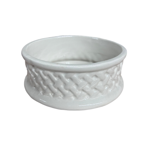 Vintage Italian Braided Wine Coaster