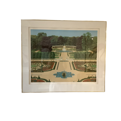 Vintage Print Het Loo View by Leslie Smith