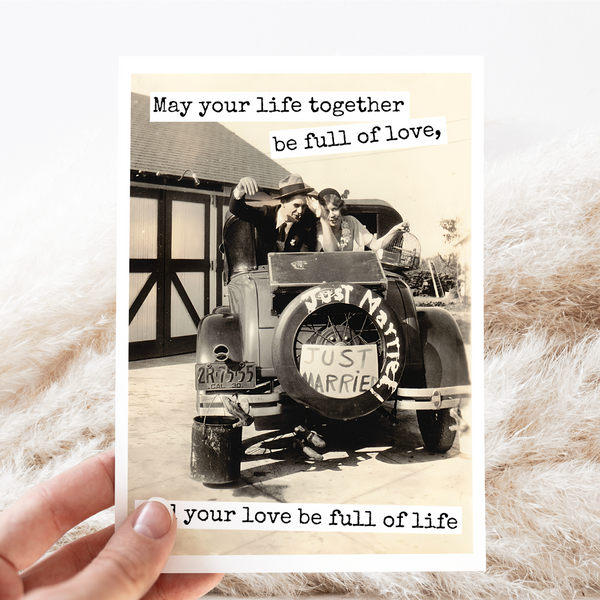 Wedding Card. May Your Life Together Be Full Of Love... Card