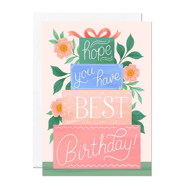 Presents Pastel Card