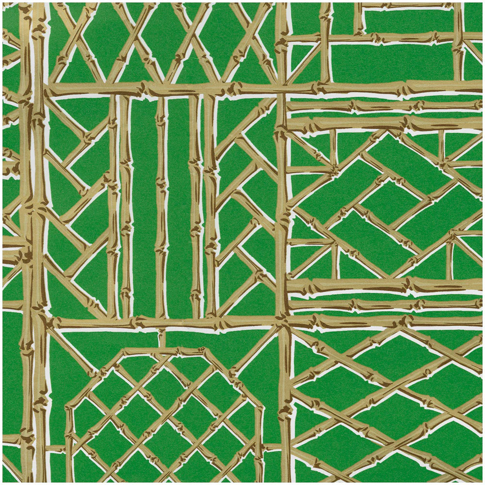 Green & Gold Bamboo Screen Wrapping Paper – Jacaranda Tree & Co